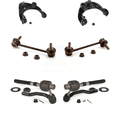 Suspension Control Arm & Ball Joint Tie Rod End Link Front Kit (8Pc) For Mazda 6