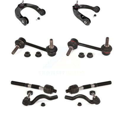 Control Arm Ball Joint Tie Rod End Link Front Kit (8Pc) For Jeep Grand Cherokee