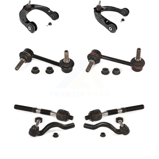 Control Arm Ball Joint Tie Rod End Link Front Kit (8Pc) For Jeep Grand Cherokee