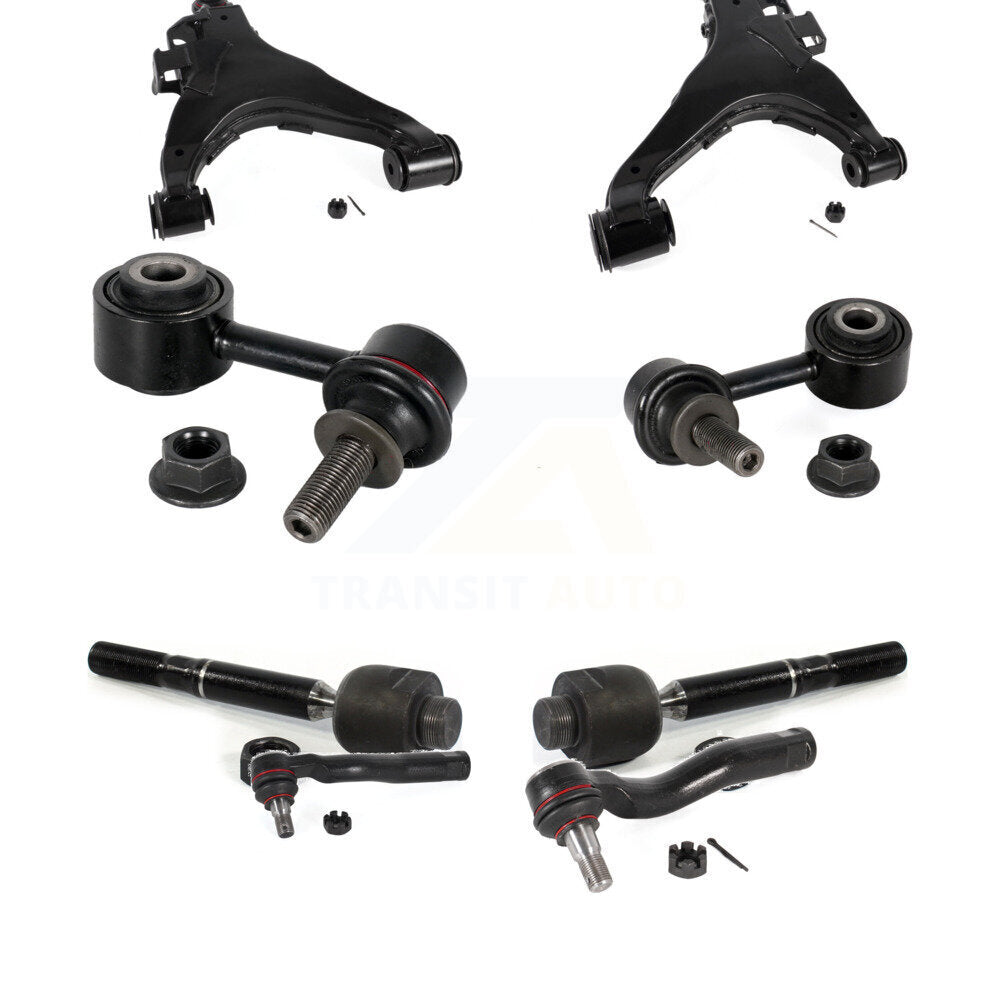 Control Arm And Ball Joint Tie Rod End Link Front Kit (8Pc) For Toyota Tundra