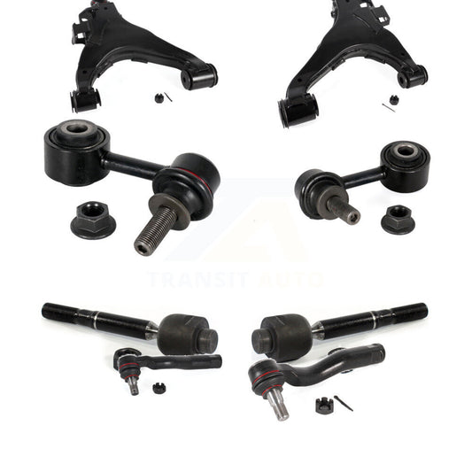 Control Arm And Ball Joint Tie Rod End Link Front Kit (8Pc) For Toyota Tundra