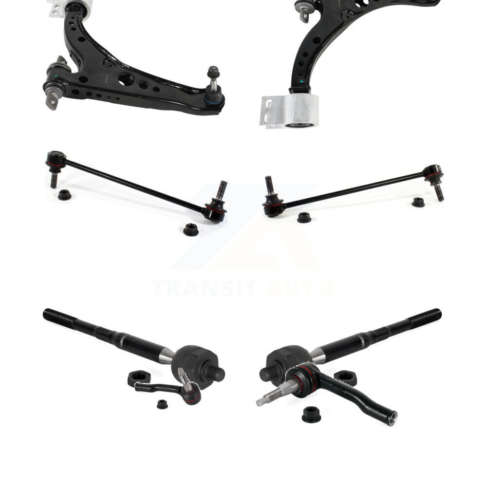 Control Arm Ball Joint Tie Rod End Link Front Kit (8Pc) For Chevrolet Cruze Volt