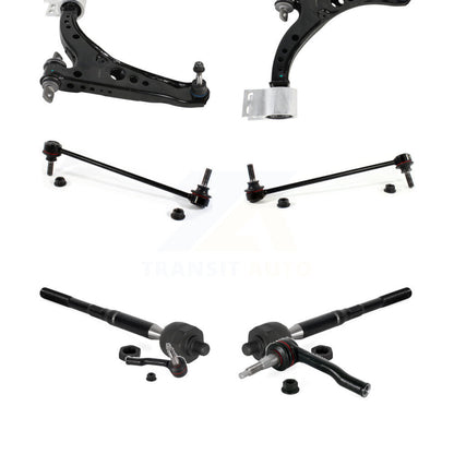 Control Arm Ball Joint Tie Rod End Link Front Kit (8Pc) For Chevrolet Cruze Volt