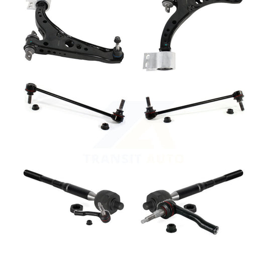 Control Arm Ball Joint Tie Rod End Link Front Kit (8Pc) For Chevrolet Cruze Volt