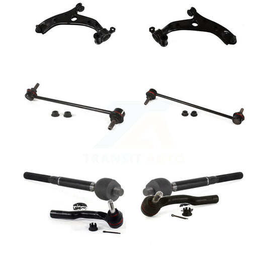 Control Arm And Ball Joint Tie Rod End Link Front Kit (8Pc) For Mazda 3 Sport