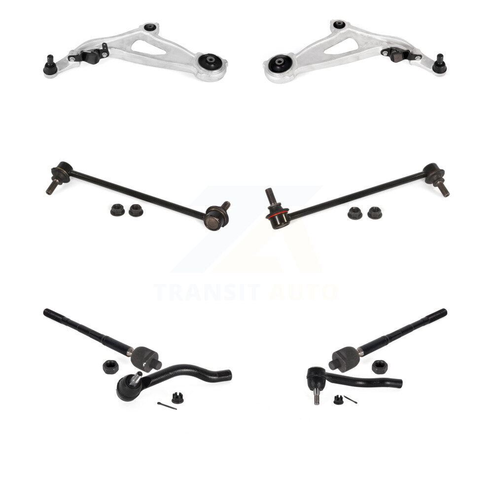 Control Arm & Ball Joint Tie Rod End Link Front Kit (8Pc) For Nissan Pathfinder