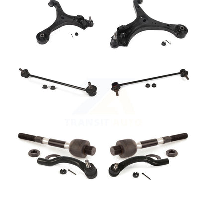 Control Arm & Ball Joint Tie Rod End Link Front Kit (8Pc) For Honda Civic Acura