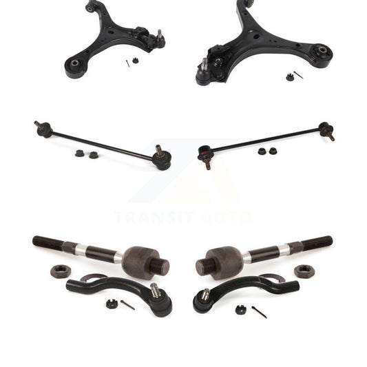 Control Arm & Ball Joint Tie Rod End Link Front Kit (8Pc) For Honda Civic Acura