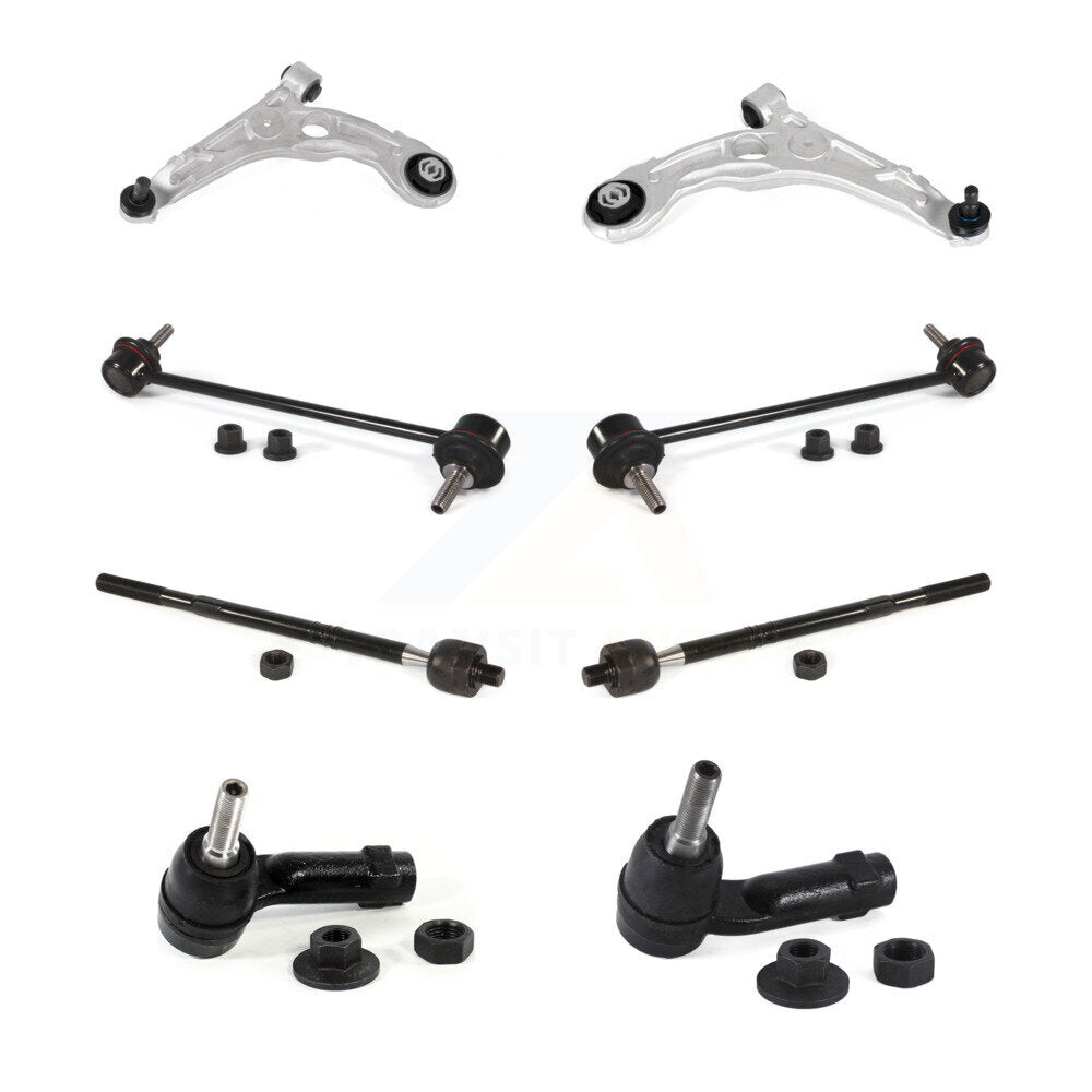 Control Arm And Ball Joint Tie Rod End Bar Link Front Kit (8Pc) For Chrysler 200