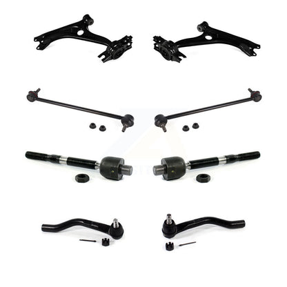 Control Arm Ball Joint Assembly Tie Rod End Link Front Kit (8Pc) For Honda Civic