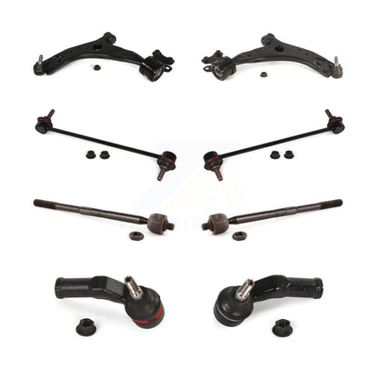Control Arm & Ball Joint Tie Rod End Link Front Kit (8Pc) For Volvo C30 S40 C70