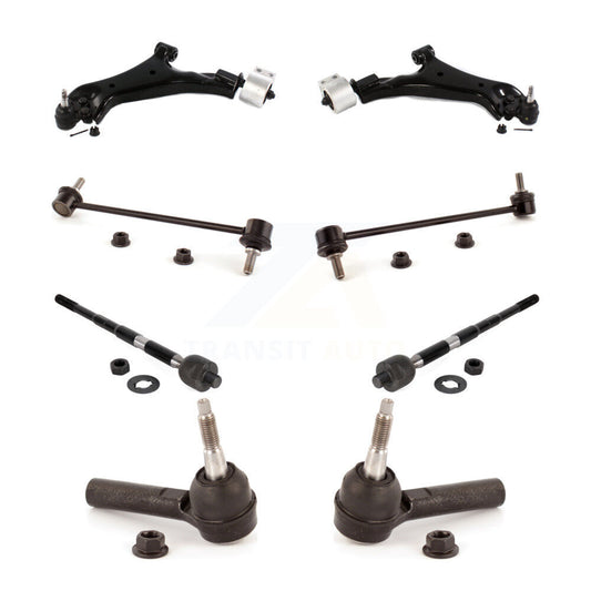 Control Arm & Ball Joint Tie Rod End Link Front Kit (8Pc) For Chevrolet Equinox
