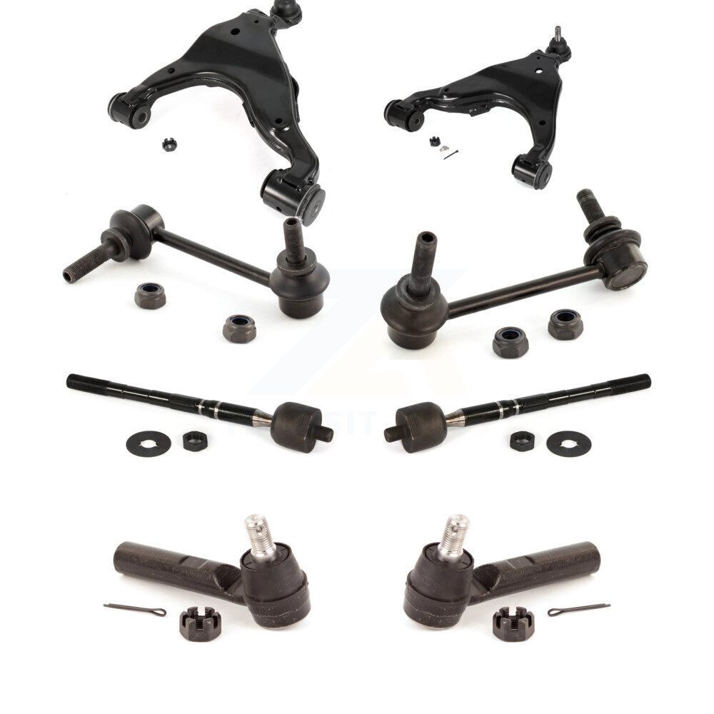 Control Arm And Ball Joint Tie Rod End Link Front Kit (8Pc) For Toyota Tacoma