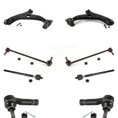 Control Arm Ball Joint Tie Rod End Link Front Kit (8Pc) For 2013-2016 Mazda CX-5