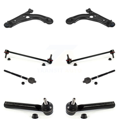 Suspension Control Arm Ball Joint Tie Rod End Link Front Kit (8Pc) For Fiat 500