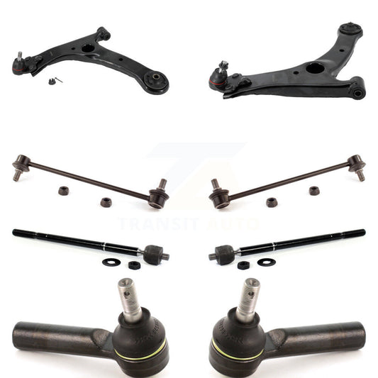 Control Arm And Ball Joint Tie Rod End Link Front Kit (8Pc) For Toyota Corolla