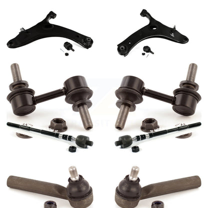 Control Arm Ball Joint Tie Rod End Link Front Kit (8Pc) For Subaru XV Crosstrek