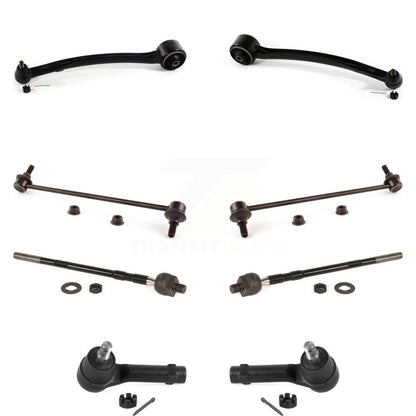 Control Arm And Ball Joint Tie Rod End Link Front Kit For Hyundai Genesis Coupe