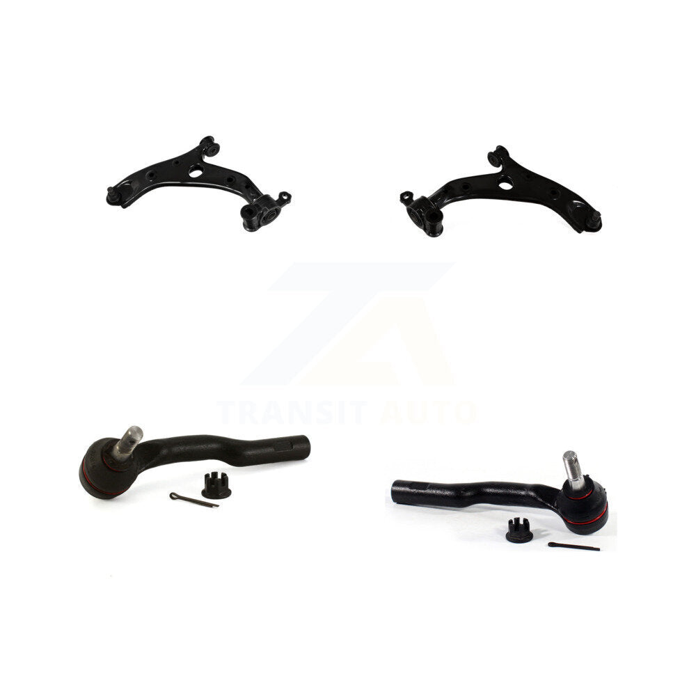 Suspension Control Arm Assembly And Tie Rod End Front Kit For Mazda 3 Sport