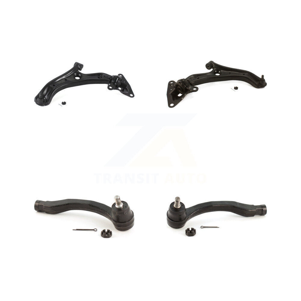 Suspension Control Arm Assembly And Tie Rod End Front Kit For Honda Fit Insight