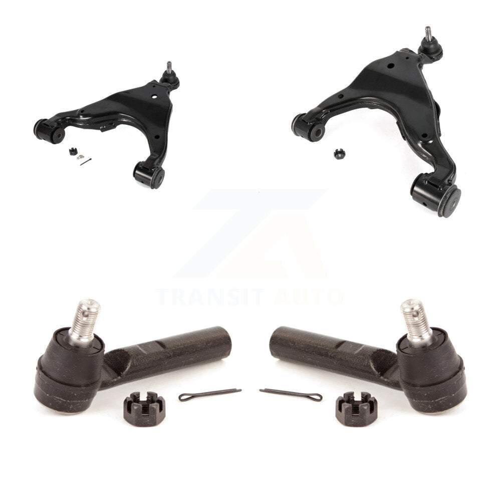 Suspension Control Arm Assembly And Tie Rod End Front Kit For Toyota Tacoma