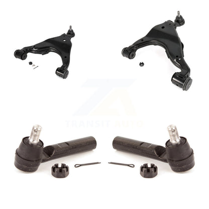 Suspension Control Arm Assembly And Tie Rod End Front Kit For Toyota Tacoma