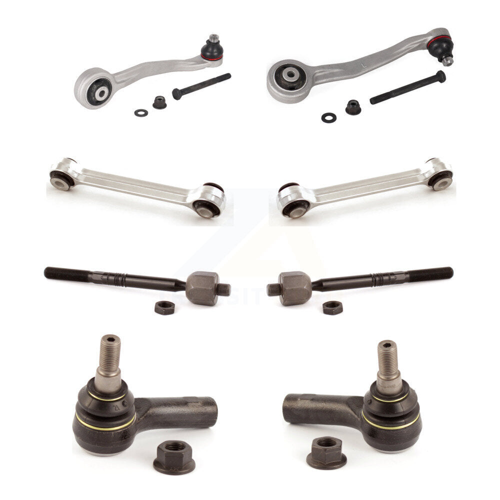 Control Arm And Ball Joint Tie Rod End Bar Link Front Kit (8Pc) For 2015 Audi S4