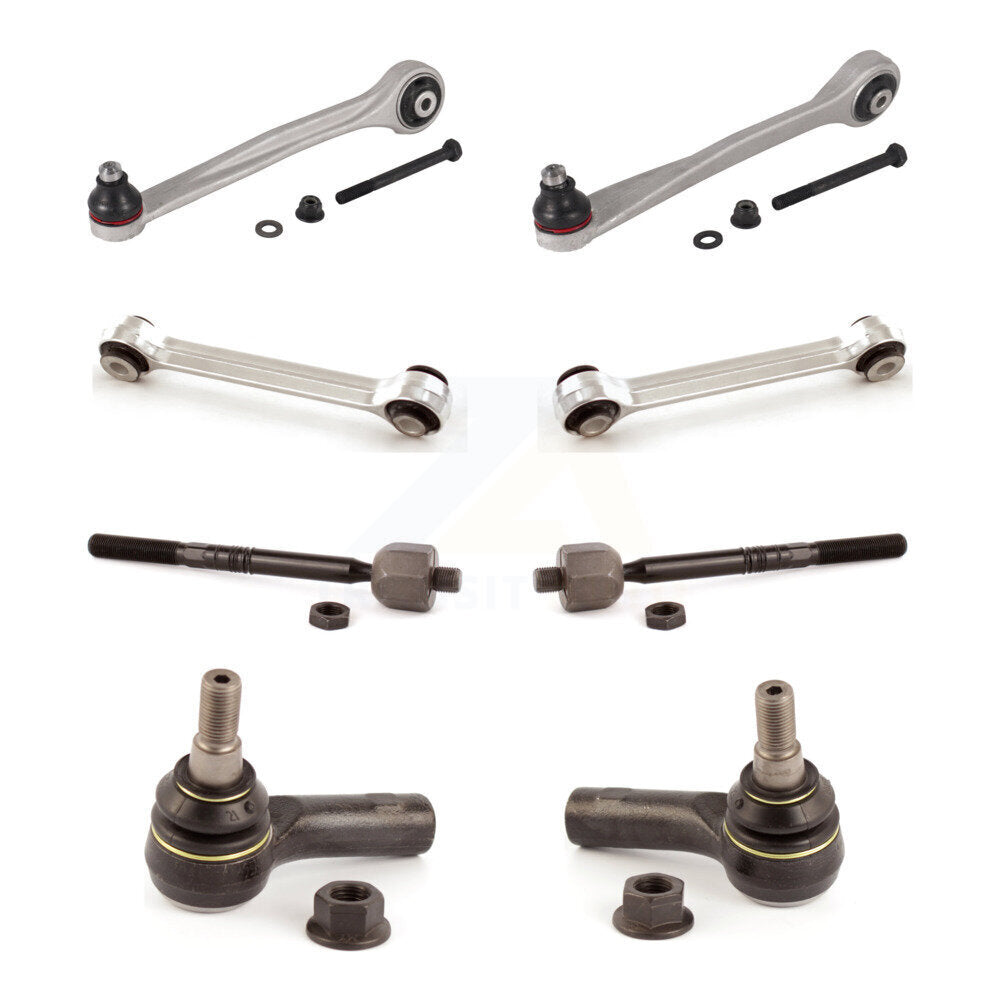 Control Arm And Ball Joint Tie Rod End Bar Link Front Kit (8Pc) For 2015 Audi S4