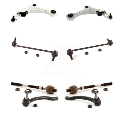 Control Arm Ball Joint Tie Rod End Link Front Kit (8Pc) For 09-14 Nissan Murano
