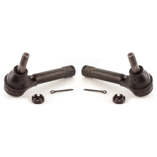 Tie Rod End Front Outer Pair For Chevrolet Impala Pontiac Montana Venture Grand