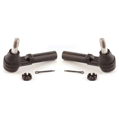 Tie Rod End Front Outer Pair For Chevrolet Impala Buick LaCrosse Pontiac Grand