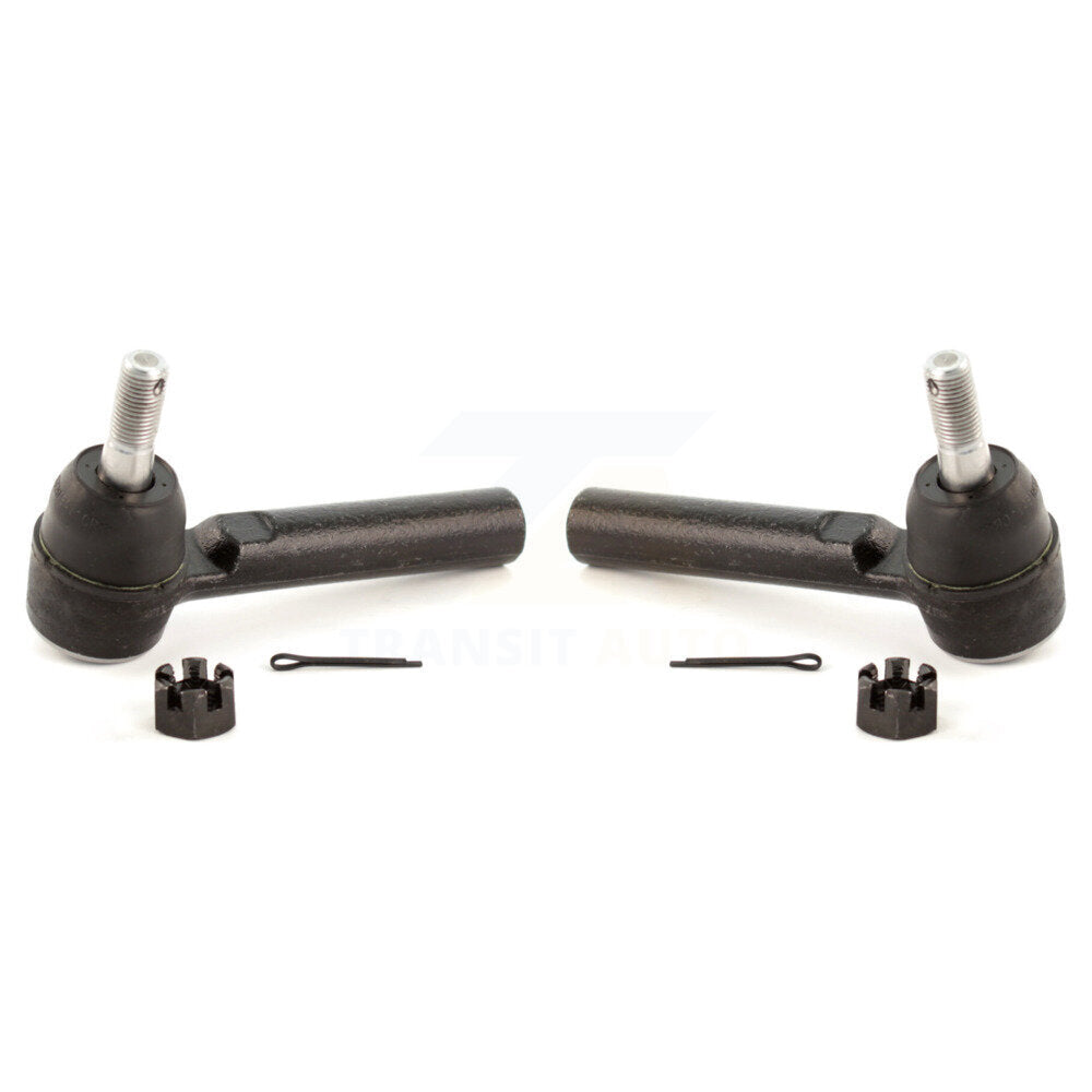 Tie Rod End Front Outer Pair For Chevrolet GMC Sierra 1500 Silverado Avalanche