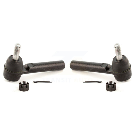 Tie Rod End Front Outer Pair For Chevrolet GMC Sierra 1500 Silverado Avalanche