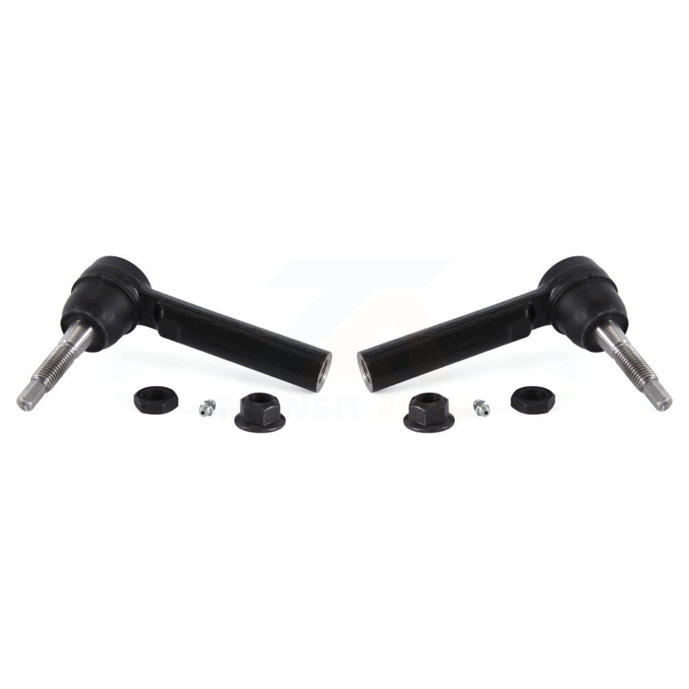 Tie Rod End Front Outer Pair For GMC Chevrolet Sierra 1500 Silverado Tahoe Yukon