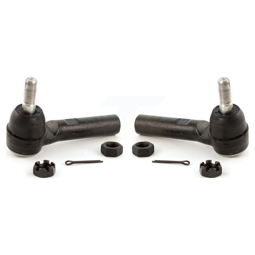 Tie Rod End Front Outer Pair For GMC Chevrolet Sierra 2500 HD Silverado Savana