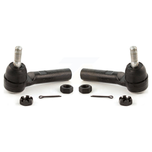 Tie Rod End Front Outer Pair For GMC Chevrolet Sierra 2500 HD Silverado Savana
