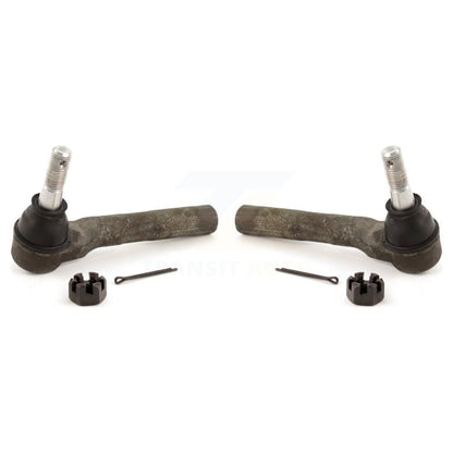 Steering Tie Rod End Front Outer Pair For Chevrolet Express 1500 GMC Savana 2500