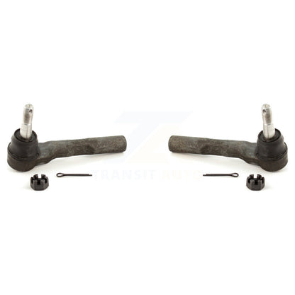 Tie Rod End Front Outer Pair For Chevrolet Malibu Pontiac G6 Saturn Aura