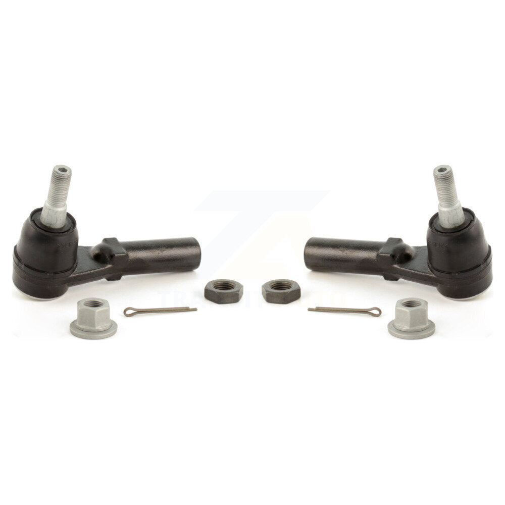 Steering Tie Rod End Front Outer Pair For Chevrolet Corvette Cadillac XLR