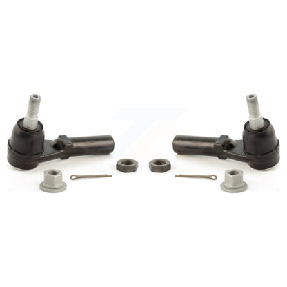 Steering Tie Rod End Front Outer Pair For Chevrolet Corvette Cadillac XLR