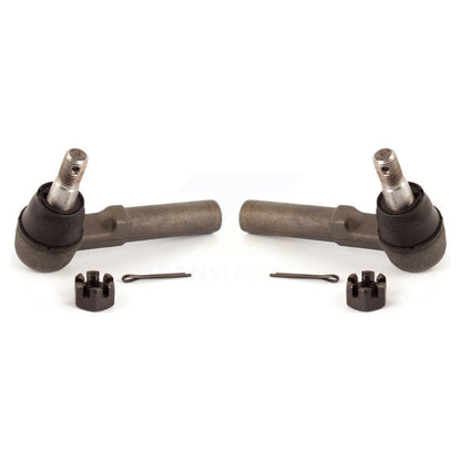 Tie Rod End Front Outer Pair For Chevrolet Colorado GMC Canyon Isuzu i-280 i-350