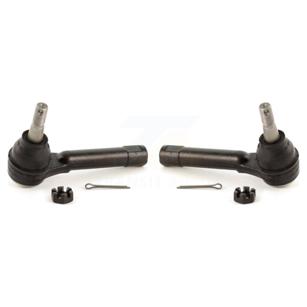 Tie Rod End Front Outer Pair For Chevrolet GMC Silverado 1500 Sierra Avalanche