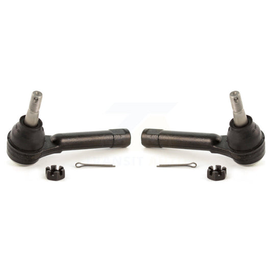 Tie Rod End Front Outer Pair For Chevrolet GMC Silverado 1500 Sierra Avalanche