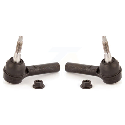Tie Rod End Front Outer Pair For Chevrolet Equinox GMC Terrain Cadillac SRX Saab