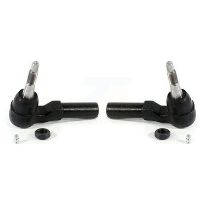 Tie Rod End Front Outer Pair For GMC Chevrolet Sierra 2500 HD Silverado 3500