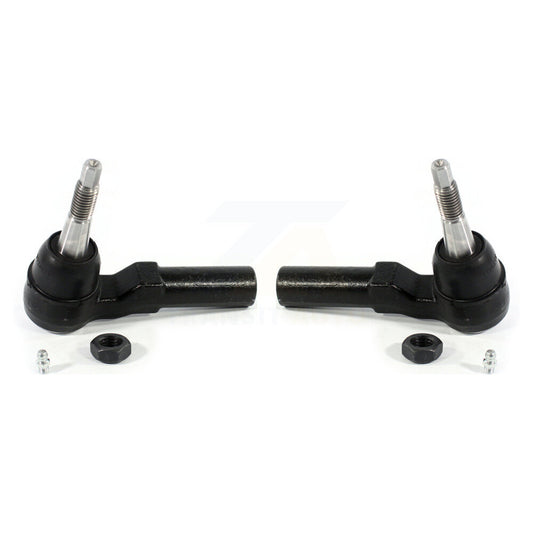 Tie Rod End Front Outer Pair For GMC Chevrolet Sierra 2500 HD Silverado 3500