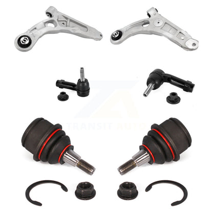 Suspension Arm Tie Rod End & Ball Joint Front Kit (6Pc) For 14-18 Jeep Cherokee