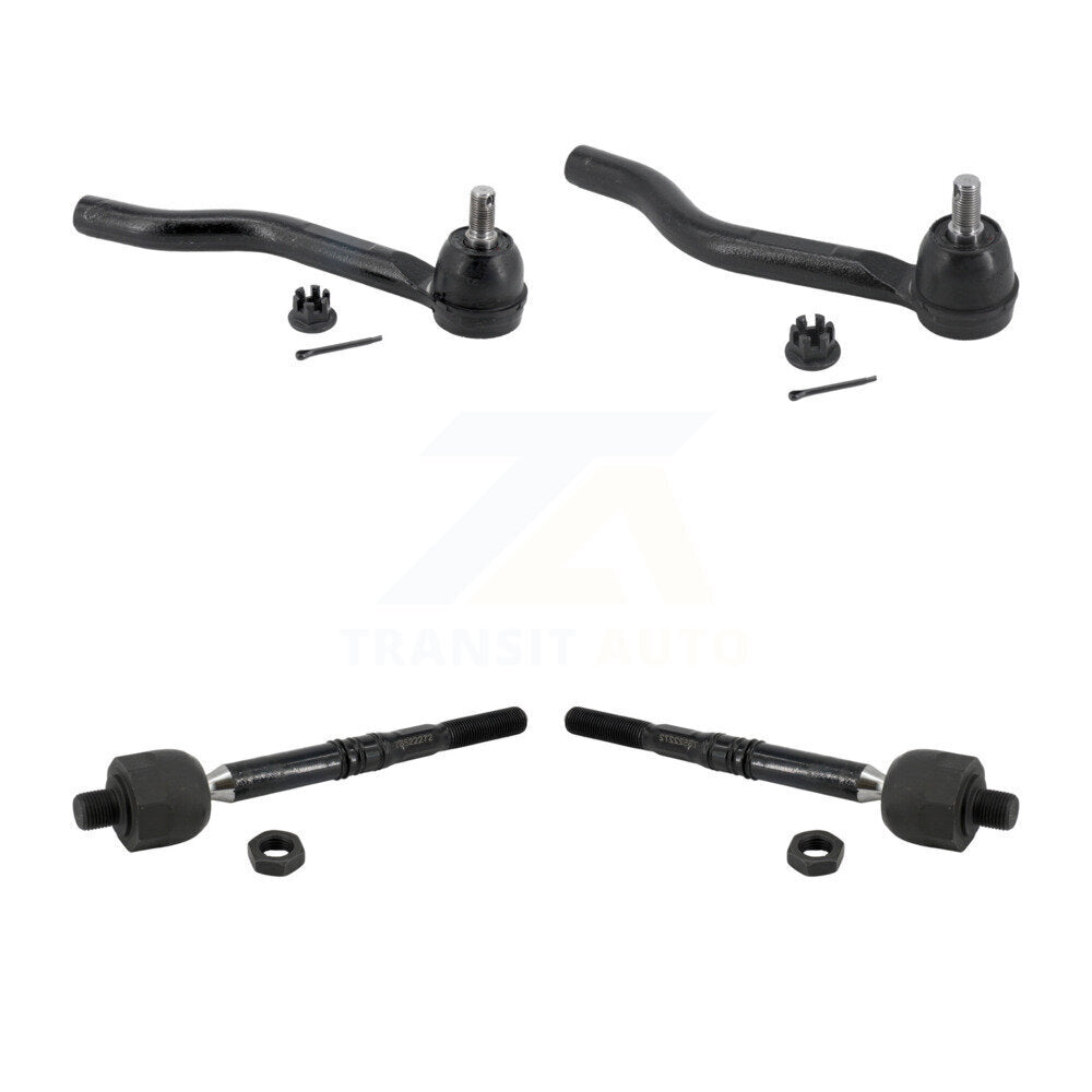 Outer & Inner Steering Tie Rod End Front Kit For Honda Accord