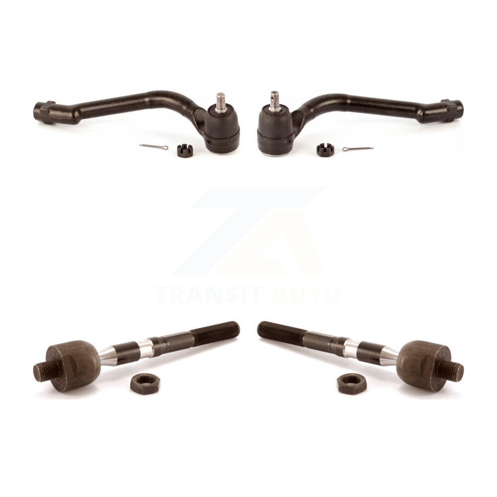 Outer & Inner Tie Rod End Front Kit For Hyundai Sonata Kia Optima Cadenza Azera