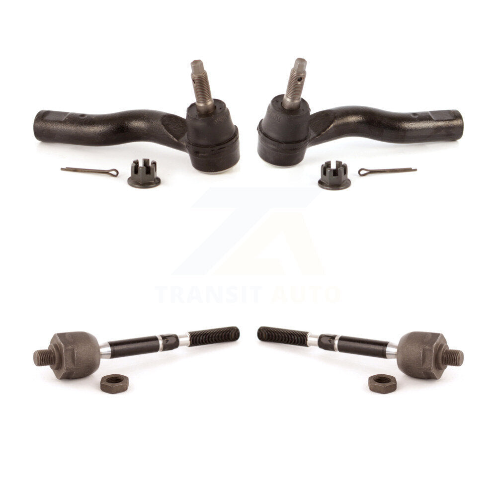 Outer & Inner Tie Rod End Front Kit For Ford Fusion Lincoln MKZ Mercury Milan